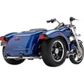 Cobra 6300 Rpt Slip-On Mufflers- Chrome - '15-'20 Freewheeler