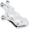 Arlen Ness 02-222 Chrome 4-Piston Front Right Brake Caliper for 11.8"