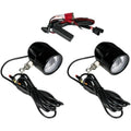 Custom Dynamics Black ProBeam LED Halo Fog Lights LED for 12V DC Systems
