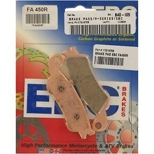 Ebc FA450R Long-Life Sintered "R" Brake Pads