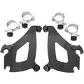 Memphis Shades Black Bullet Fairing Mount for 07-15 Vulcan Custom 98-15 V-Star