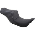 LE Pera LK-587BW Black Basketweave Tailwhip Seat for 08-23 Touring