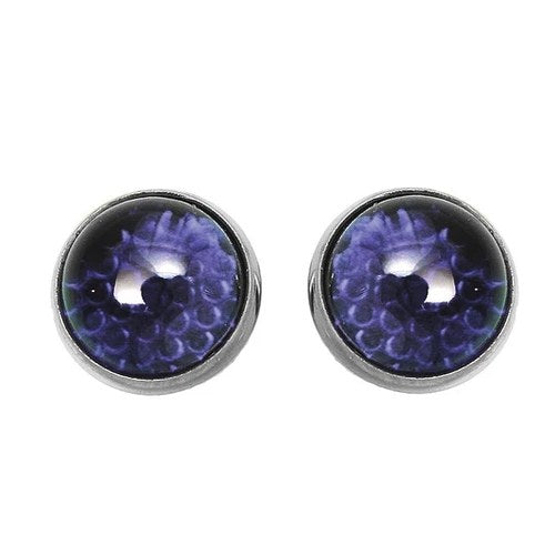 V-Twin 37-8892 Blue Glass License Plate Frame Reflectors