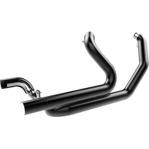 Khrome Werks 200860 Black 2-into-2 Crossover Headers for Harley Touring 09-16