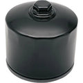 Drag Specialties 0712-0132 Spin-On Oil Filter- Black