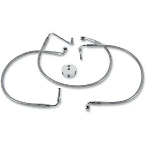 Drag Specialties 1204-2739 Stainless Steel Brake Line Kit