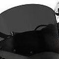 Memphis Shades MEP86710 Dark Black Smoke 11" Road Warrior Windshield w/o Vent