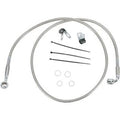 Drag Specialties 1741-2692 +6" Extended Length Stainless Steel Brake Line Kit