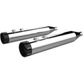 Khrome Werks 202775 4.5" HP Plus Slip-On Mufflers Chrome Klassic Touring 96-16
