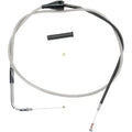 Drag Specialties 0651-0654 Stainless Braided Idle Cable