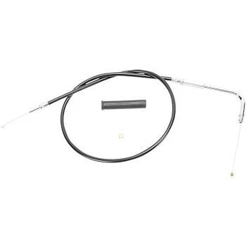 Drag Specialties 0650-0333 Black Vinyl Throttle Cable