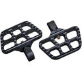 Joker Machine 08-644-7B Mini Serrated - Black Floorboards - Softail Passenger