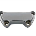 V-Twin 25-2128 Chrome Handlebar Top Clamp for Harley Staggered