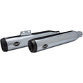 S&S Grand National Chrome Slip-On Mufflers for 18-22 Softail Heritage & Deluxe