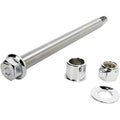 Drag Specialties 0214-0951 Chrome Front Axle Kit for Harley Fxsts Springer 00-06
