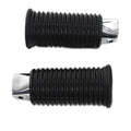 V-Twin 27-1225 Rubber Driver Footpegs for Harley Female Mount
