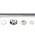 V-Twin 44-0631 Chrome Front Axle Kit for 00-06 Heritage Springer