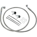 Drag Specialties 1741-2682 Extended Length Stainless Steel Brake Line Kit