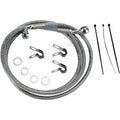 Drag Specialties 1741-2653 Extended Length +10" Stainless Steel Brake Line Kit