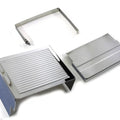 V-Twin 42-0546 Chrome Ribbed Battery Cover Kit for 70-84 Flh