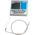 Drag Specialties 0650-0296 Stainless Braided Throttle Cable