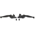Psr Black Journey Adjustable Brake & Clutch Lever Set for Harley 15-22 Softail