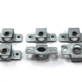 6x Genuine Dzus Yamaha Ducati Honda Motorcycle Fairing Fastener Rivet On Clips