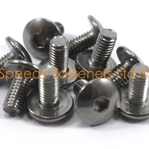 10x m6 x 12mm Allen Pan Stainless Fairing Bolts Honda Cbr 600 900 1000 Fireblade