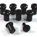 8x Black Anodised Aluminium Motorcycle Wind Shield Screen Bolts Fairing Bolt Kit
