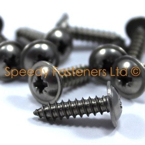 10x Yamaha Fairing Self Tapper Tapping Screws Panel 4.8mm x 19mm No.10 Stainless