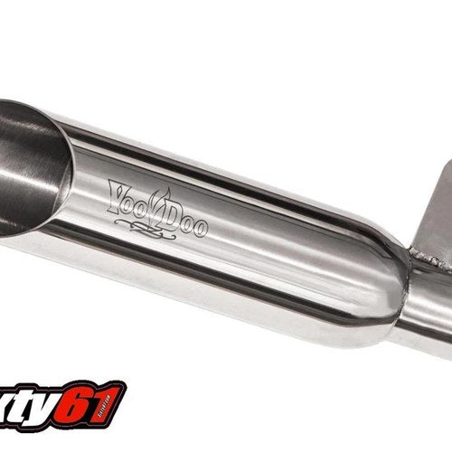 Gsxr 1000 Exhaust 2001 2002 2003 2004 Voodoo Polished Shorty SlipOn GSXR1000