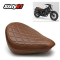Honda Rebel 300 500 Seat Cover 2017-2022 2023 2024 Luimoto Vintage Brown Front