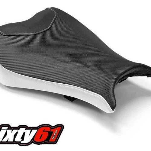 Honda Cbr 1000RR Seat Cover 2008-2013 2014 2015 2016 Black White Front Luimoto