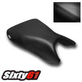 Yamaha R6S (S Model) Seat Cover 2006 2007 2008 2009 Black Carbon Look Luimoto
