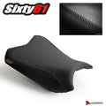 Kawasaki Ninja 300 300R Seat Cover 2013-2017 Luimoto Black Carbon Look Front