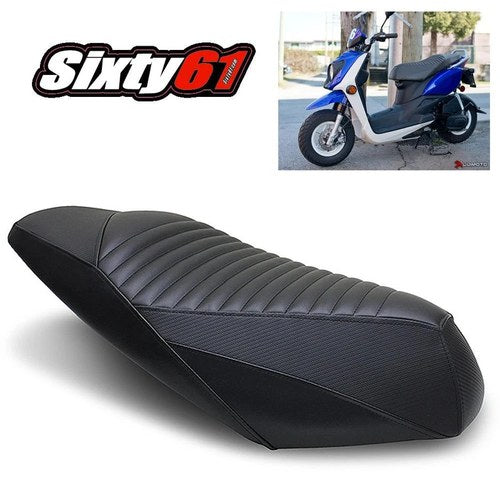 Yamaha Bws 50 Zuma Aero Seat Cover 2012-2016 2017 2018 2019 2020 Black Luimoto