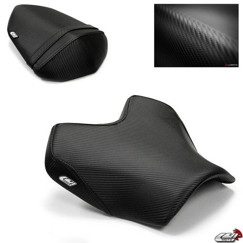Kawasaki Z1000 Seat Covers 2007 2008 2009 Black Rider Passenger Luimoto
