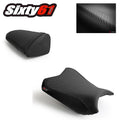 Kawasaki Ninja 300 300R Seat Cover 2013-2017 Luimoto Black Carbon Front Rear
