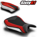 BMW S1000RR Seat Covers 2015 2016 2017 2018 Red Black Rider Passenger Luimoto