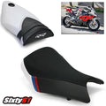 BMW S1000RR Seat Covers 2012 2013 2014 Black White Front Rear Luimoto