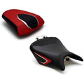 Honda CBR500R Seat Covers 2013 2014 2015 Black Red Front Rear Luimoto