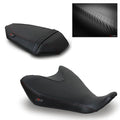Yamaha MT-07 Seat Covers 2014 2015 2016 2017 Black Red Stitch Luimoto