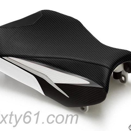 Suzuki Gsxr 750 Seat Cover 2011-2022 2023 2024 Luimoto Sport Black White Rider