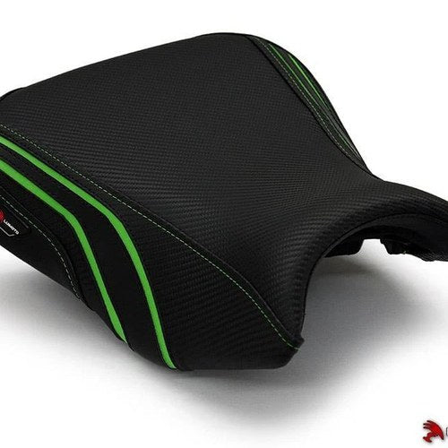 Kawasaki ER6F ER-6F Seat Cover 2012 2013 2014 2015 2016 Black Green Luimoto
