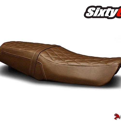 Honda CB1100 Seat Cover 2013 2014 2015 2016 Dark Brown Luimoto Leather Look