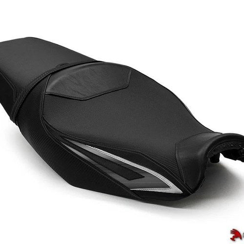 Kawasaki ZX14R Seat Cover 2012-2022 2023 2024 2025 2026 Luimoto Silver Black