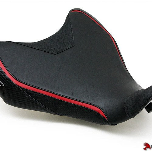 MT07 Seat Cover 2014 2015 2016 2017 Yamaha MT 07 Black Red Rider Luimoto