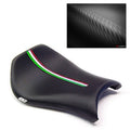 Ducati 748 Seat Cover Monoposto Black Carbon Fiber Green White Red Rider Luimoto
