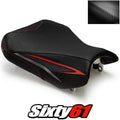 Suzuki Gsxr 600 Seat Cover 2011-2021 2022 2023 2024 2025 2026 Luimoto Red Black