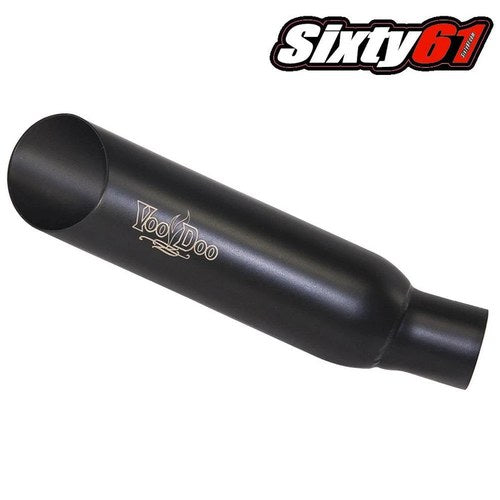 Voodoo Exhaust ZX10R 2016-2024 2025 2026 Kawasaki Ninja Shorty Slip On Black